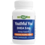 NATURES WAY YOUTHFUL YOU DHEA 5MG 60VEG CAPSULES