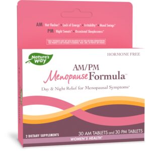 NATURES WAY AM/PM MENOPAUSE FORMULA 30AM 30PM TABLETS