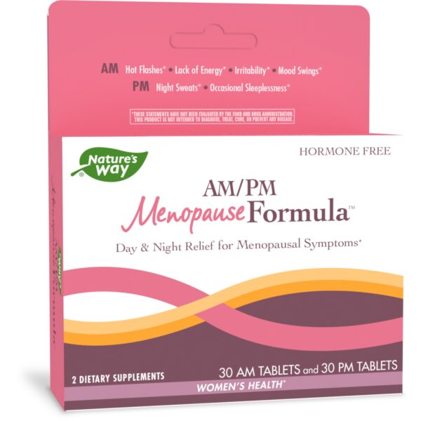 NATURES WAY AM/PM MENOPAUSE FORMULA 30AM 30PM TABLETS