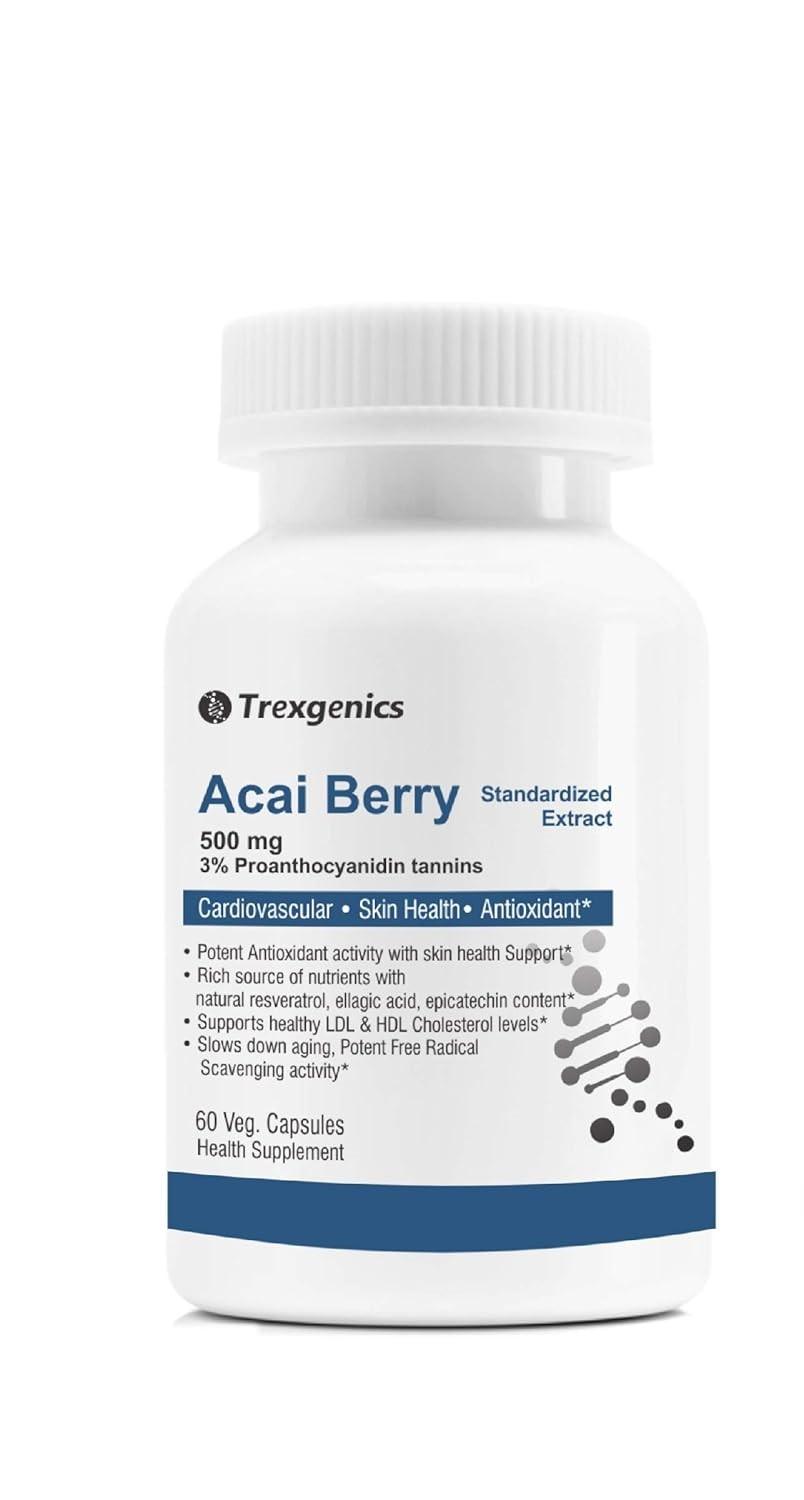 ACAI BERRY 3% PROANTHOCYANIDIN TANNINS 500MG 60S