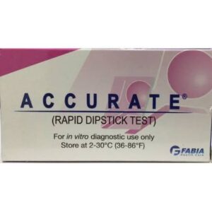 ACCURATE MALARIA RAPID DIPSTICK TEST