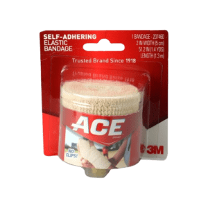 ACE SELF ADHERING ELASTIC BANDAGE 3M 4`