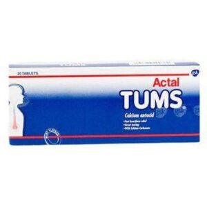 ACTAL TUMS TABLETS 100`S
