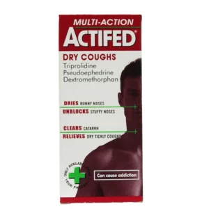 ACTIFED MULTI-ACTION DRY COUGHS 100ML