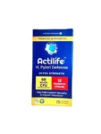 ACTILIFE H. PYLORI DEFENSE ULTRA 60BILLION CFU 12PROBIOTIC 15VEG CAPS