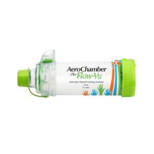 AEROCHAMBER PLUS FLOW-VU 5+ YEARS BLUE