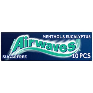 AIRWAVES SUGARFREE MENTHOL & EUCALYPTUS 14G 10S
