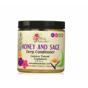 ALIKAY NATURALS HONEY AND SAGE DEEP CONDITIONER 227G