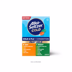 ALKA-SELTZER PLUS COLD & FLU DAY NIGHT POWERMAX GELS 16CAPLET