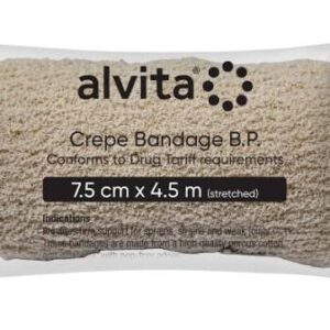 ALVITA CREPE BANDAGE 7.5CM*4.5M
