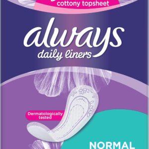 ALWAYS EVERYDAY PANTYLINERS (FRESH & PROTECT ) NORMAL 40S