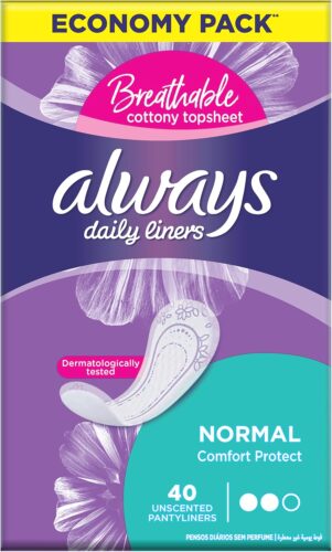 ALWAYS EVERYDAY PANTYLINERS (FRESH & PROTECT ) NORMAL 40S