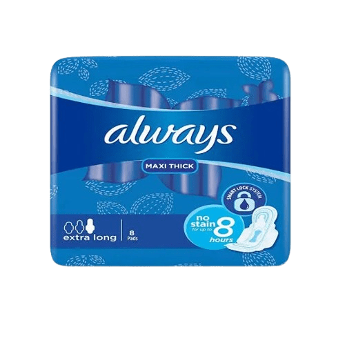 ALWAYS FEATHER SOFT 2 IN 1 MAXI THICK 8S