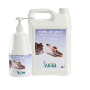 ANIOS DERMANIOS SCRUB CHLORHEXIDINE 4% 5LTRS