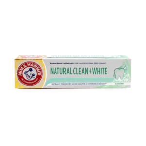 ARM & HAMMER NATURAL CLEAN + WHITE 75ML CLEAN MINT BAKING SODA