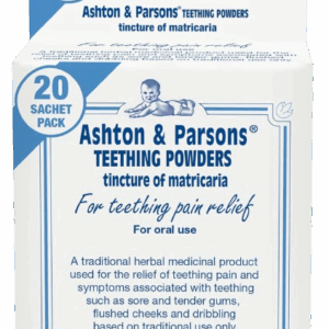 ASHTONS & PARSONS TEETHING POWDERS 20SACHET PACK UK