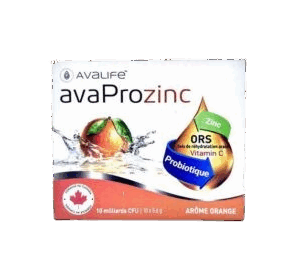 AVALIFE AVAPROZINC ORS VITAMIN C ORANGE FLAVOUR 5.6G 10SACHETS