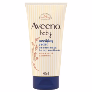 AVEENO BABY SOOTHING RELIEF EMOLIENT CREAM FOR DRY SENSITIVE SKIN 200ML