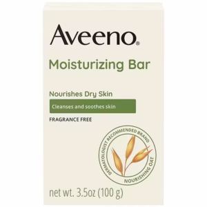 AVEENO MOISTURIZING BAR FRAGRANCE FREE 100G