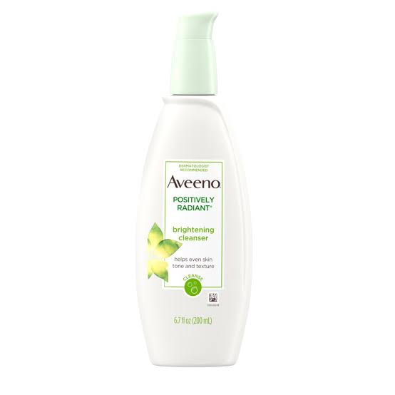 AVEENO POSITIVELY RADIANT BRIGHTENING CLEANSER 200ML