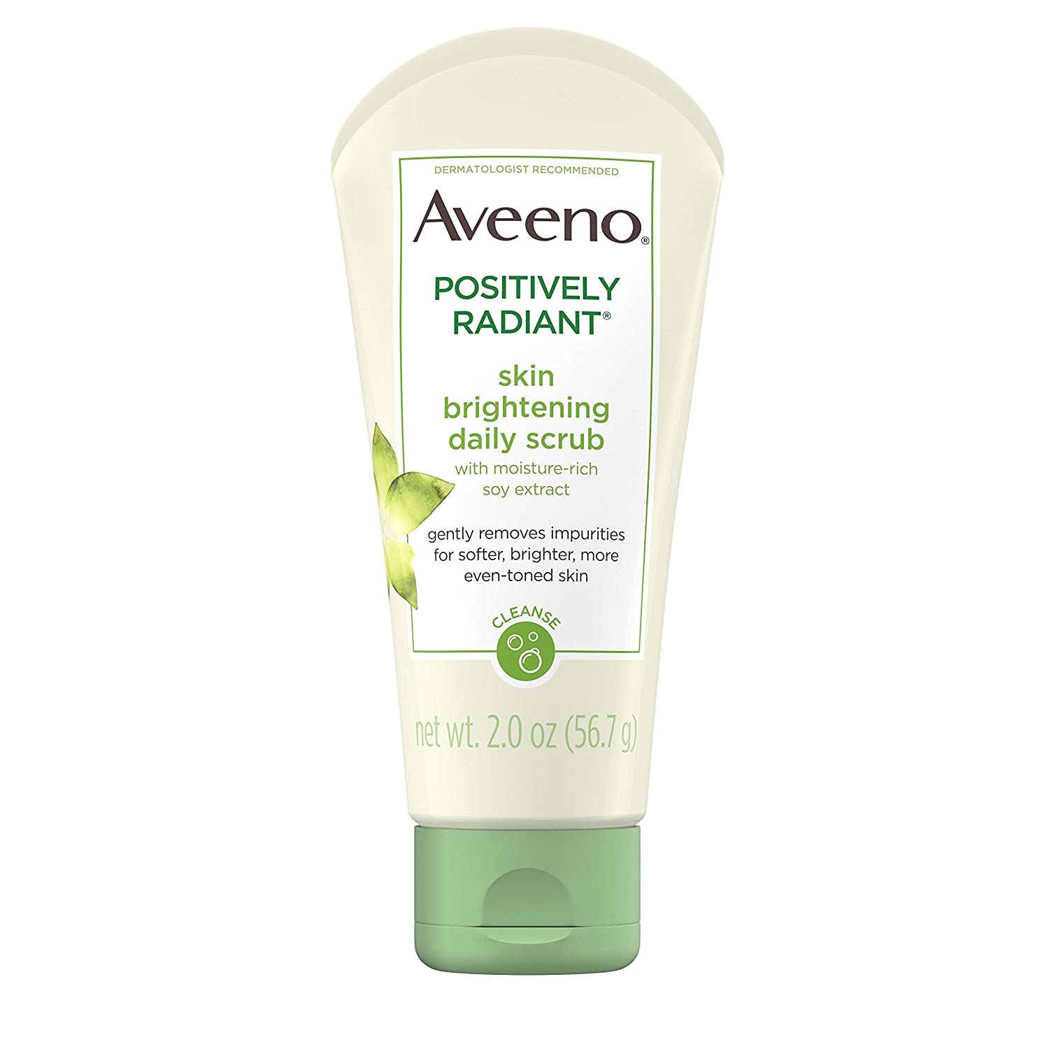 AVEENO POSITIVELY RADIANT SKIN BRIGHTENING DAILY SCRUB 56.7G
