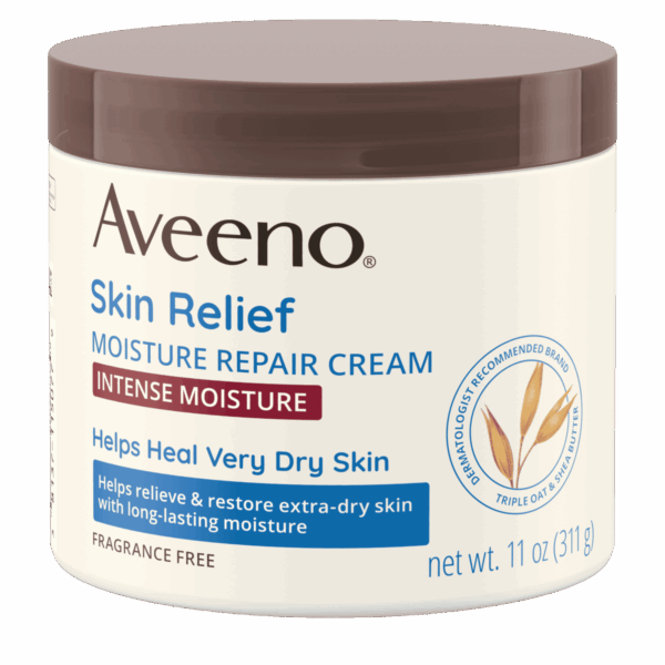 AVEENO SKIN RELIEF INTENSE MOISTURE REPAIR CREAM 311G HEAL VERY DRY SKIN
