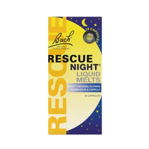 BACH RESCUE NIGHT LIQUID MELTS 28CAPS
