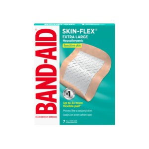 BAND AID SKIN FLEX EXTRA LARGE BANDAGES 7S
