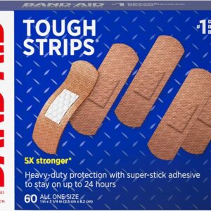 BAND AID TOUGH STRIPS 60S