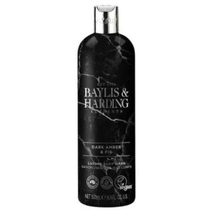 BAYLIS AND HARDING DARK AMBER AND FIG BODY WASH 500ML