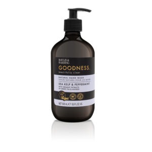 BAYLIS AND HARDING GOODNESS SEA KELP AND PEPPERMINT NATURAL HAND WASH 500ML