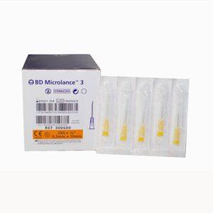 BD MICROLANCE NEEDLES 25G X 5/8 100S