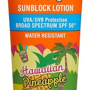 BEACH MAGIC HAWAIIAN PINEAPPLE SUNBLOCK LOTION SPF50+