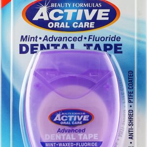 BEAUTY FORMULAS ACTIVE DENTAL FLOSS MINT WAXED 100S