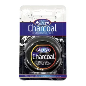 BEAUTY FORMULAS ACTIVE ORAL CARE CHARCOAL FLOSSERS 30S
