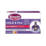BENYLIN COLD & FLU DAY & NIGHT MAX STRENGTH CAPS 16S