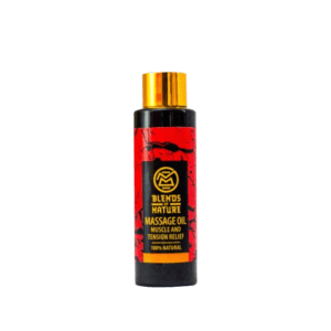 BLENDS OF NATURE MASSAGE OIL MUSCLE AND TENSION RELIEF 100ML
