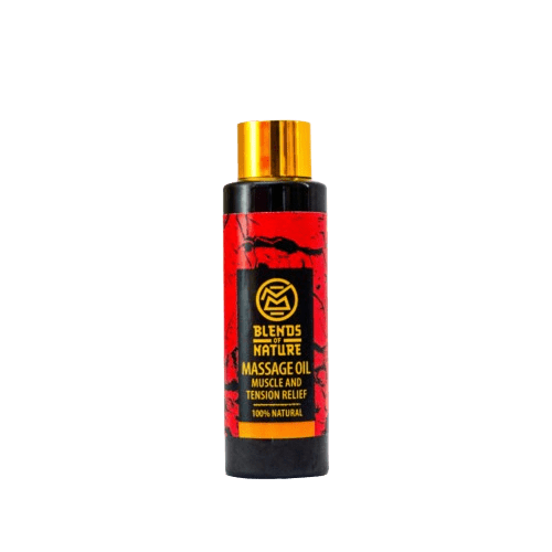 BLENDS OF NATURE MASSAGE OIL MUSCLE AND TENSION RELIEF 100ML
