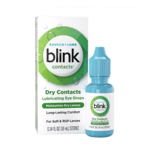 BLINK CONTACTS DRY CONTACTS LUBRICATING EYE DROPS 10ML