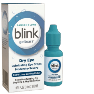 BLINK GELTEARS DRY EYE LUBRICATING EYE DROPS 10ML