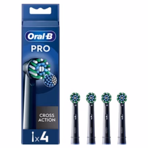 BRAUN ORAL B CROSSACTION BRUSH HEADS 4S