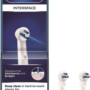 BRAUN ORAL B INTERSPACE BRUSH HEADS 2S