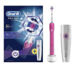 BRAUN ORAL B PRO 680 PINK 3D ACTION WHITE POWER BRUSH CHARGING STATION