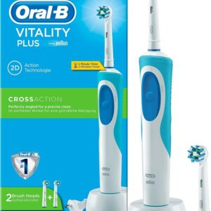 BRAUN ORAL B VITALITY PLUS 2D ACTION TRIZONE 2BRUSH HEADS