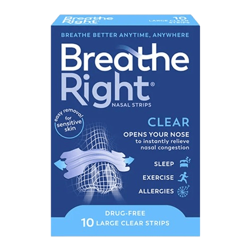 BREATHE RIGHT NASAL STRIPS LARGE 10S