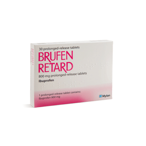 BRUFEN RETARD 800MG IBUPROFEN 56TABLETS