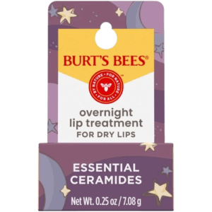 BURTS BEES OVERNIGHT INTENSIVE LIP TREATMENT 7.08G