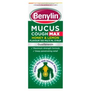 BENYLIN MUCUS COUGH MAX HONEY & LEMON 100MG/5ML SYRUP