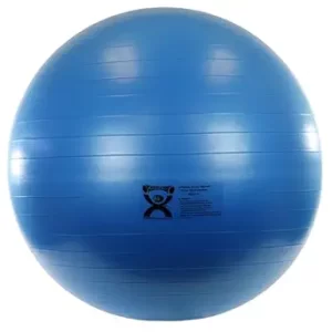 CANDO INFLATABLE SADDLE ROLL BALL 85CM BLUE