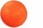 CANDO INFLATABLE EXERCISE BALL 55CM ORANGE